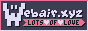 The 88x31 button, showing the website's name with some hearts